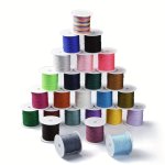 0.4MM Multicolor Nylon Thread 28 Meters Diy Beading Thread Suitable For Chinese Knot Bracelet Necklace Jewelry Making
