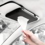 Car Interior Supplies Car Car Tissue Box Car Creative Sun Visor Hanging Skylight Chair Back Draw Paper Box Sun Visor Napkin Box