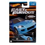 Wheels Fast And Furious Mazda RX-8 Diecast Model Car Toy Blue