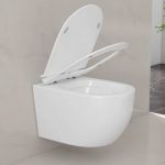 Wall Hung Toilet Eridanus Wall Mounted Toilet Elongated In-wall Toilet Adjustable Floating Toilet Bowl With Soft-close Seat Dual