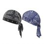 2 Pack Cooling Headscarf Cap Set Bandana Beanie Motorcycle Head Wrap