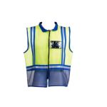 2-TONE Mesh Reflective Vest - Red Yellow - 2XL