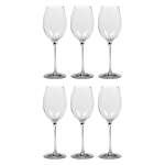Red Wine Goblet Glass Cheers 520ML - Set Of 6