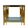 Gof Furniture - Homefront Side Table Gold