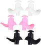 3 Pairs Silicone Earplugs For Swimming Diving Water Sports Reusable