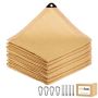 Sun Shade Sail Net Set Beige 3MX5M