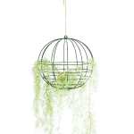 Ball Hanging Metal Planter