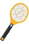 Rechargeable Electric Mosquito Zapper Racket With LED Light