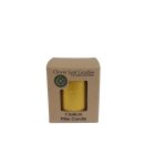 Candle Pillar Gold 7.5X8CM