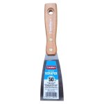 Hamilton S Paint Scraper Wooden Handle 50MM