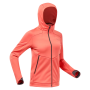 Women's Hiking Fleece Jacket - Mh 500 Hood