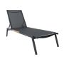 Faro Sun Lounger Charcoal