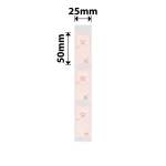 NB371 - - D101 Only - 25X50MM - 125 Sakura Knot Labels
