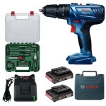 Bosch - Gsb 180-LI Cordless Impact Drill With Universal Hand Tool Set 17PC