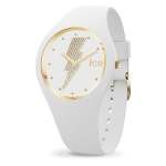 Ice Glam Rock Rebel White Watch