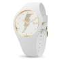 Ice Glam Rock Rebel White Watch