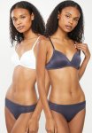 Kangol 2 Pack Non Wire Comf Bra - Petrol & White