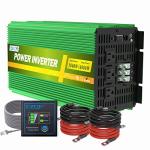 Edecoa 3000W Pure Sine Wave Power Inverter 3000 Watts Dc 12V To 110V 120V Ac Solar Inverter With 3 Outlets And Ac Terminal Block