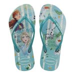 Kids Slim Frozen White Green