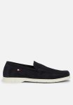 Tommy Hilfiger Hilfiger Casual Suede Loafer - Desert Sky