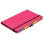 Donau A5 Journal With Coloured Edges 192 Pages Pink