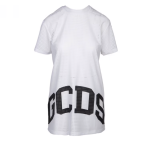 Lounge Logo Tee Dress -white