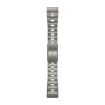 Garmin Quickfit 26 Watch Bands - Vented Titanium Bracelet