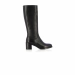 Heritage Leather Riding Boot -black