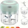 Wireless Mini Electric Garlic Masher - Effortlessly Mash And Chop Garlic For Delicious Meals