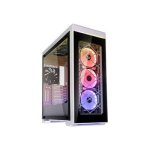 Lian Li Alpha 550 Black Rgb Tempered Glass Atx Gaming Case – White