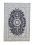 Bk Carpets - Persian Inspired Nain Rug - Cream - Dark Blue - 2M X 2.9M