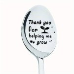 1PC Stainless Steel Spoon Coffee Spoon Teaspoon Teacher Gifts For Women Admission Gifts Thanksgiving Best Teacher Gifts For Teac