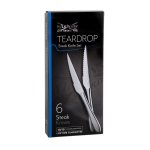 Teardrop Steak Knife Set Of 6