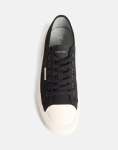 Calvin Klein Vulc Low Lace Up Black Canvas - UK13 Black
