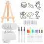 46 Pcs 3D Magic Foam Texture Painting Kit 3D Magic Puffy Diy Craft Set
