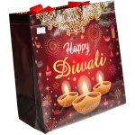Happy Diwali Gift Bag Red