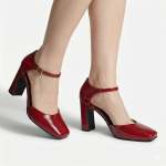 Madison Odessa Court - Dark Red - 8
