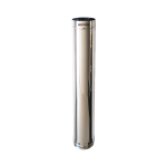 150MM Single Skin Flue Pipe 1M