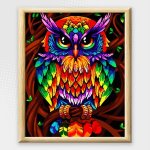 Adult Paint By Numbers With Frame - Nocturnal Being