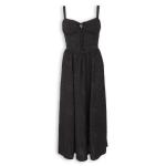 Black Floral Corset Dress