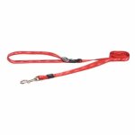 Rogz Alpinist Classic Medium Lead - Red Waggs Online Pet Shop