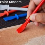 1PC 3PCS Glue Spreaders Polypropylene Glue Smear Sticks Applicator Painting Scrapers For Handmade Diy Art Leather Craft Tool