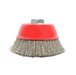 Tork Craft Wire Cup Brush 100XM14 Crimped Stainless Steel Bulk Tcw
