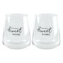 2 Pack - Versatile Use Drinking Glasses - Transparent