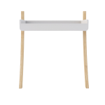 Leaning Desk Full Drawer - White