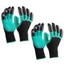 2 Pairs Garden Gloves With Claws For Digging For Women And Men