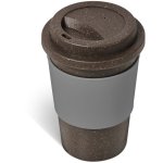 Kooshty Brown Bean Plastic Double-wall Tumbler 400ML – Grey