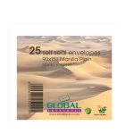 90X152 Rainbow Envelopes PKT25