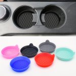 2PCS SET Car Coaster For Cup Holder Silicone Universal Car Coaster 6 Colors Available