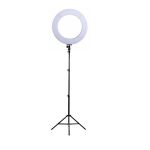 18 Bi-colour LED Ring Light With Stand